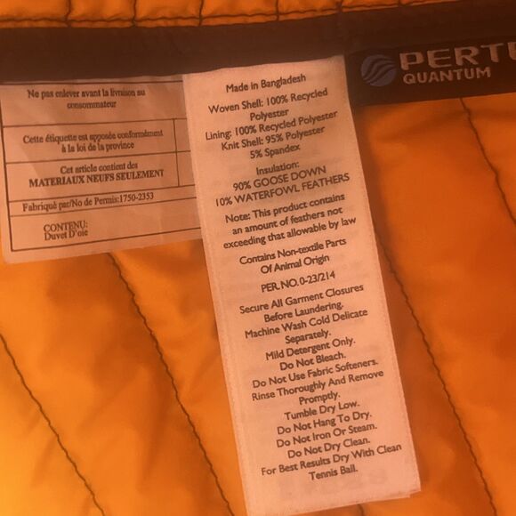 Eddie Bauer First Ascent Jacket Mens 2XL Pertex Quantum EB800 Goose Down Black - Picture 13 of 16